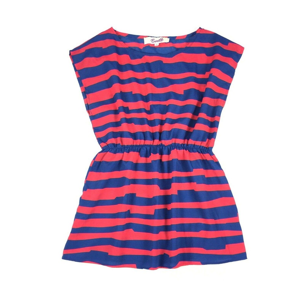 Emmelee Striped Sleeveless Tunic Top